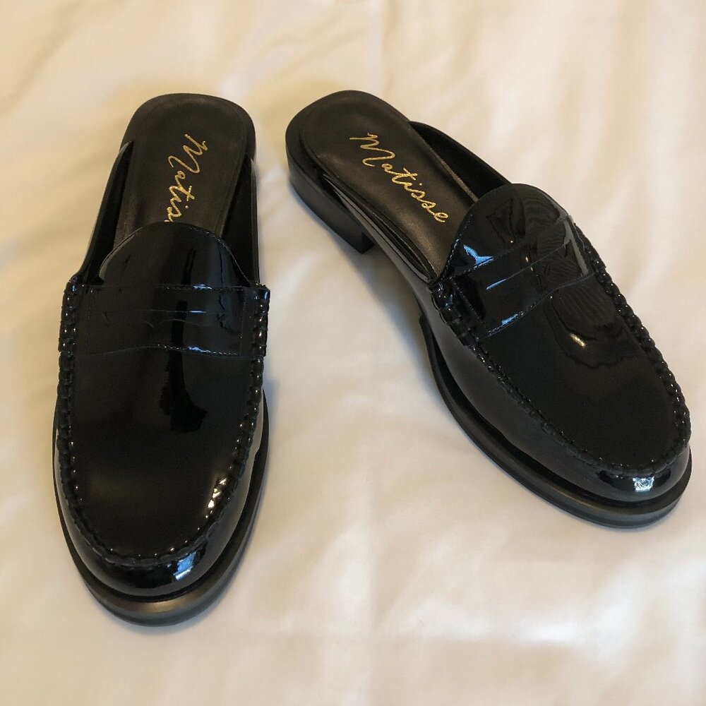 Matisse Shoes Black Patent Leather Women's 9.5M Tasha NWOT